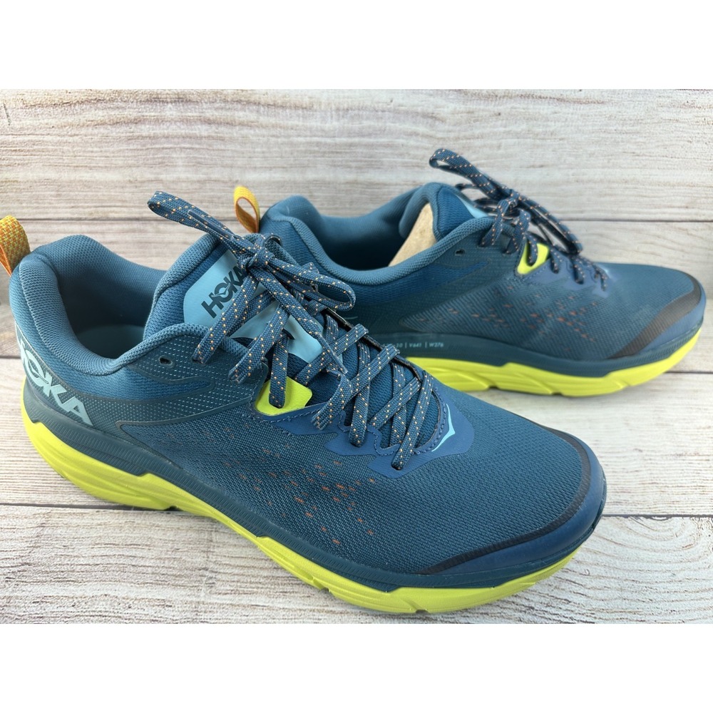 Hoka One One Men's Blue Coral Challenger ATR 6 Trail Running Shoes Size 12 D NWB